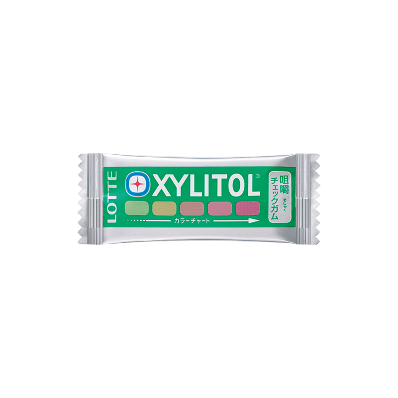 キシリトール咀嚼チェックガム